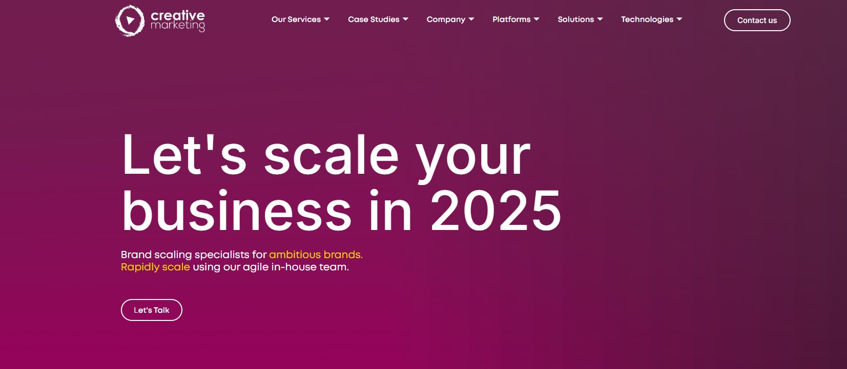 Creative Marketing project preview